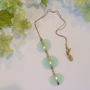 Lena Bernard Mint Green Necklace